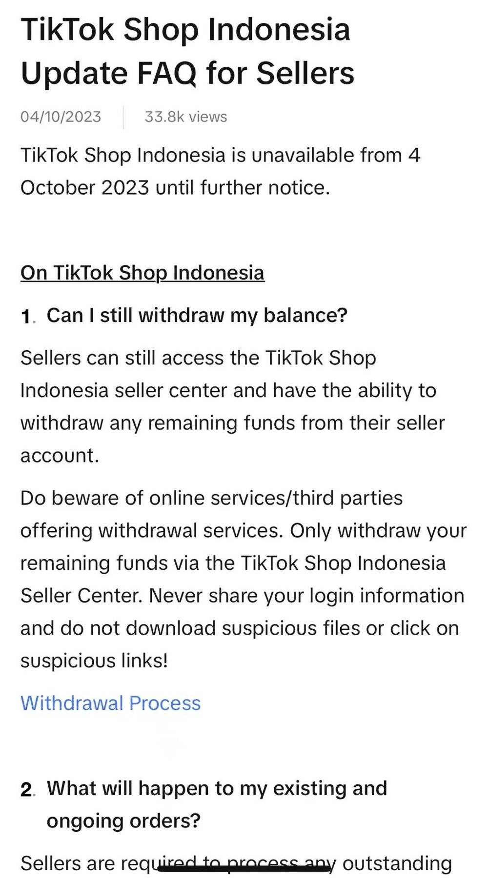 印尼关闭TikTok电商后：渡劫、机会、观望与希望