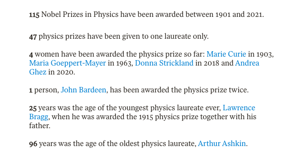 2023年诺贝尔物理学奖授予阿秒物理领域三位学者